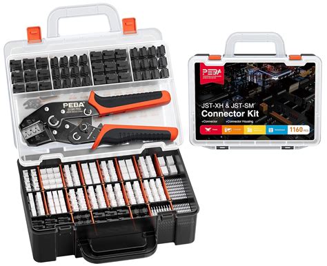 Buy Crimping Tool JST Connectors Kit, JST Ratcheting Crimper Plier Set ...
