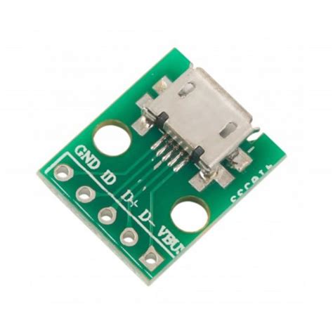Mirco USB to DIP Breakout Expansion Board – Tomson Electronics
