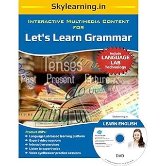 Buy Lets Learn Grammar CD/DVD Combo Pack Book Online at Low Prices in ...