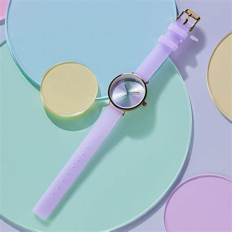 Buy Online Sonata Poze Quartz Analog Blue Dial Purple Leather Strap ...