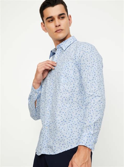 Buy Men Slim Fit Printed Casual Shirt Online at just Rs. 999.0 ...