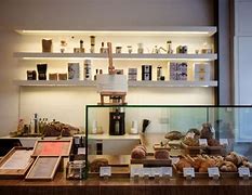 Image result for Cafe Bult in Glass Display