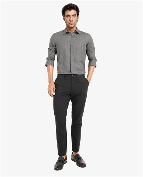 Rare Rabbit Men's Chapelle Black Cotton Plain Regular Fit Full Sleeve