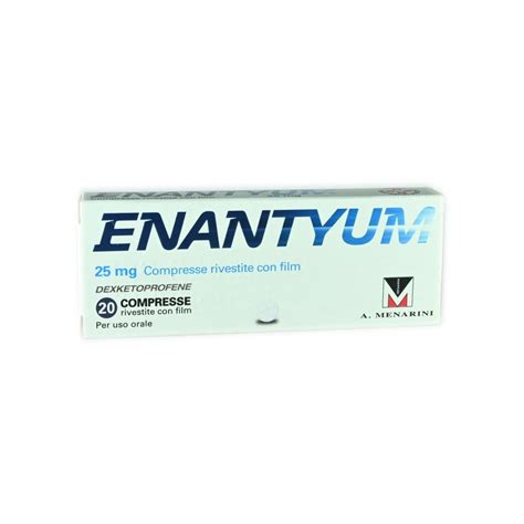Enantyum 20 Compresse 25 mg Dexketoprofene