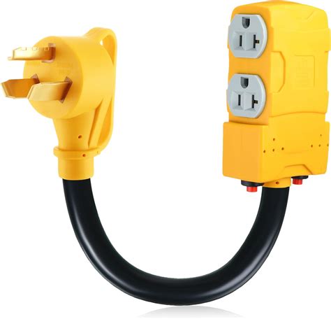 Amazon.com: Kanayu 1.8 FT 30 Amp to 20 Amp 110V Dryer Distribution ...