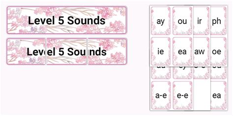 Singapore Orchid Phonics Sound Cards