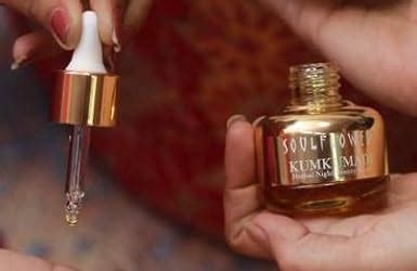 Soulflower Kumkumadi Tailam Oil - Pure and Organic Face Serum with ...