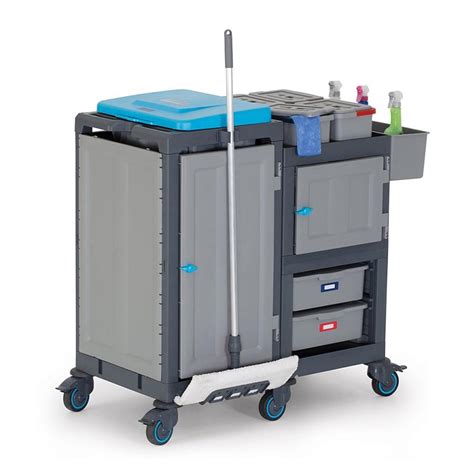 Fantom Procart 3362 Drawer Cleaning Trolley with Garbage Compartment Price