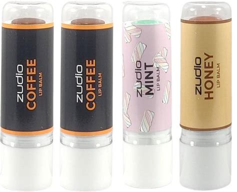 zudio COFFEE -2 ,MINT-1,HONEY-1 LIP BALM PACK OF 4 HONEY, COFFEE, MINT ...