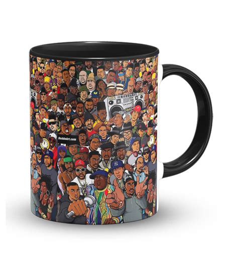Buy The Desi Monk Rapper Community Printed Inside Black Mug with Print ...