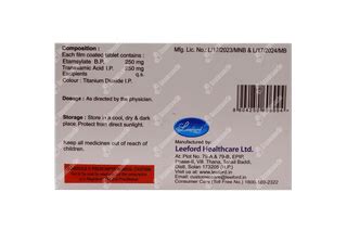 Theolate 250/250 MG | Order Theolate 250/250 MG Tablet Online at Truemeds