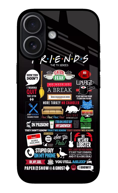 Buy Now FRIENDS Glass Case for iPhone 17 Online | Casekaro