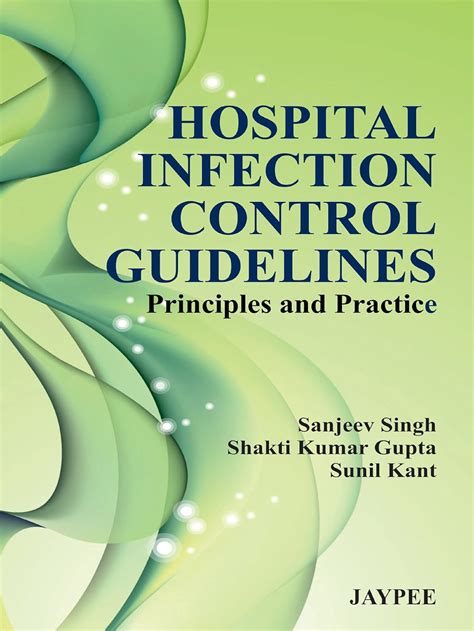 Hospital Infection Control Guidelines: Principles and Practice eBook ...