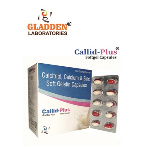 Callid-Plus Softgel Capsules Gladden Laboratories