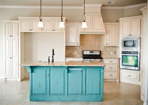 Turquoise Cabinets