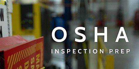 After the OSHA Inspection: What Do We Do Now? Effectively Handling OSHA ...