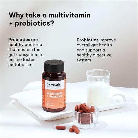 HEALTHKART HK Vitals Multivitamin with Probiotics, Immunity and Gut ...
