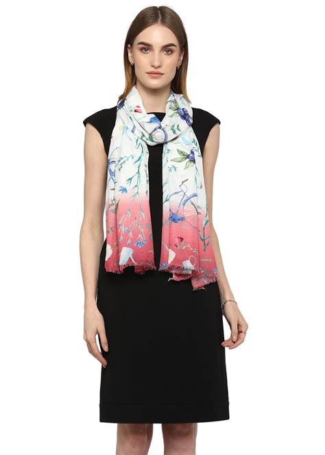 Get Two-Tone Floral Printed Stole at ₹ 1119 | LBB Shop
