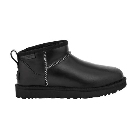 Ugg Wmns Classic Ultra Mini Leather Regen Boot 'black' Price in India ...