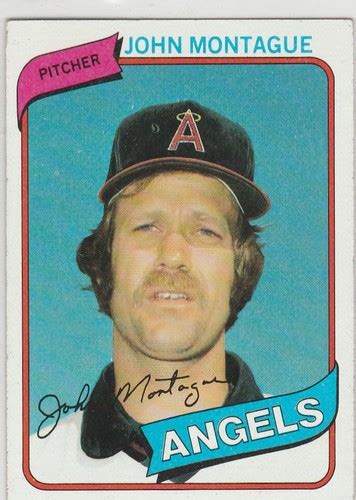 1980 topps #253 John Montague ANGELS | eBay