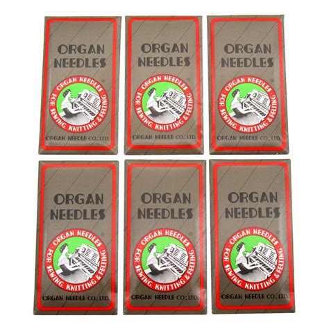 Organ Needle+CKPSMS Clear Plastic Box - Organ-HAX1 Sewing Needles ...
