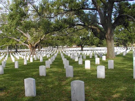 Barrancas National Cemetery, Pensacola Naval Air Station, Pensacola ...