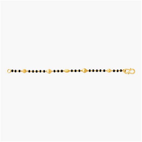 Traditional Gold Mangalsutra Bracelet