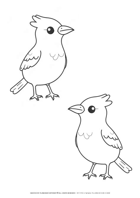Free Little Bird Coloring Page For Kids - Watch Their Creativity Soar