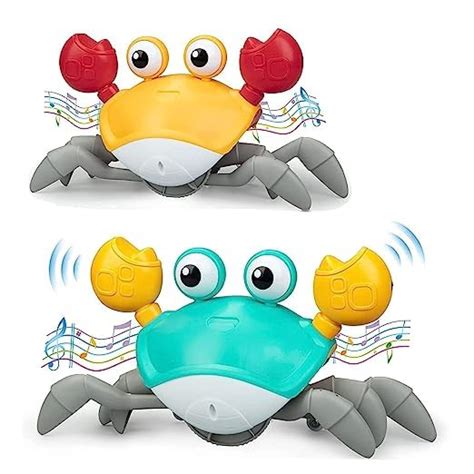 Buy Crawling Crab Toys Dancing Crawling Baby Toys Electronic Musical ...