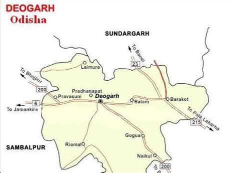 About Deogarh district-odikala