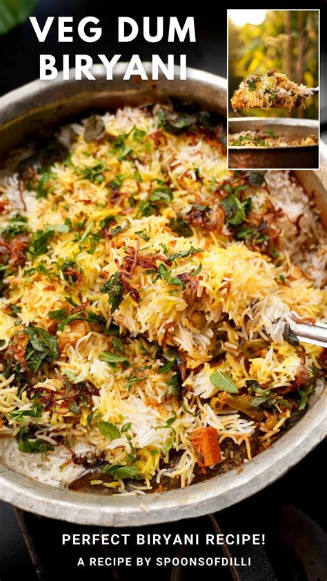 Shreya Jain | •VEGETABLE DUM BIRYANI RECIPE•😍 Here’s how you can make ...