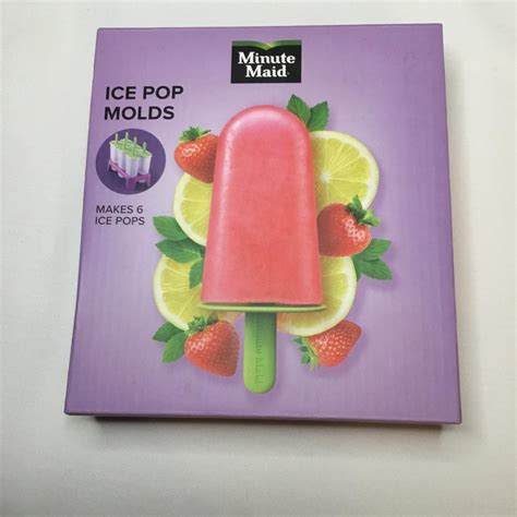 Minute Maid Ice Pop Molds Makes 6 Ice Pops Green... - Depop