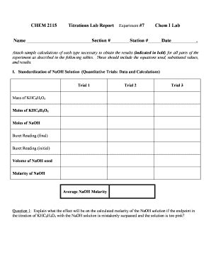 18 Printable Lab Report Example Forms and Templates - Fillable Samples ...