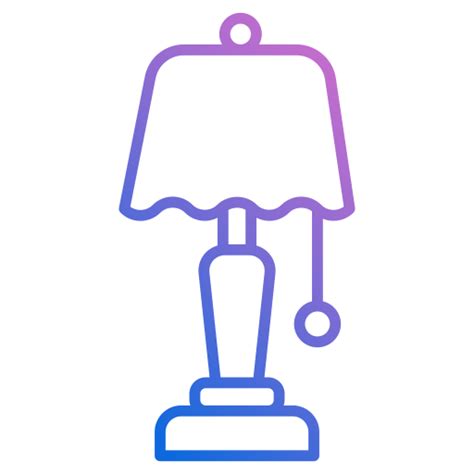 Table lamp Generic gradient outline icon | Freepik