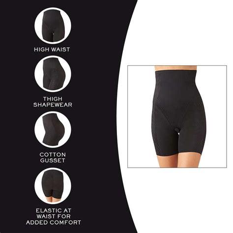 Buy Elevated Allure High Waist Tummy Tucker Thigh Shaper Shapewear ...