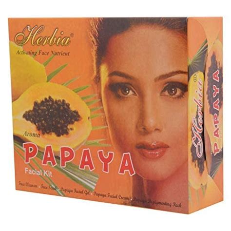 Herbia Aroma Papaya Facial Kit, 400g : Amazon.in: Beauty
