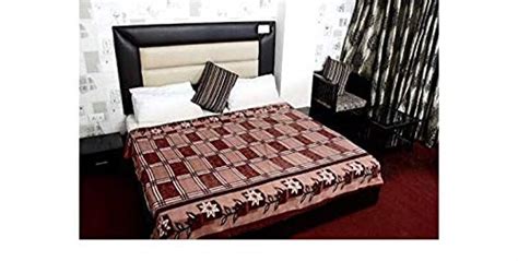 ELSTONE HOME Super Soft Touch King Size Woolen Velvet Bed Sheet for ...