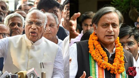 Kharge vs Tharoor for Congress chief post: Here’s a head-to-head ...