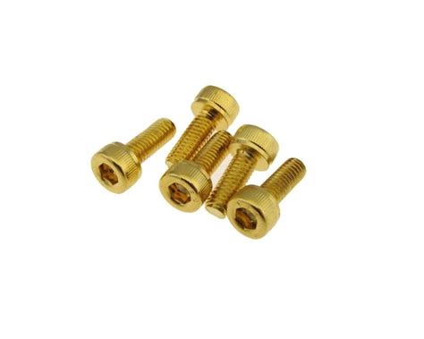 Buy YFS HQ M314mm Metric Hex Socket Head Screw Bolt TiN-Plated - Pack ...