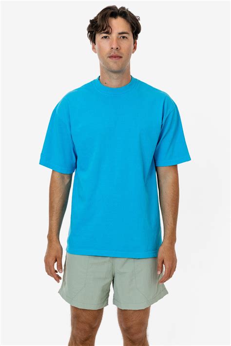 Fluorescent Blue T Shirts Gildan Youth Heavy Cotton 100% Cotton