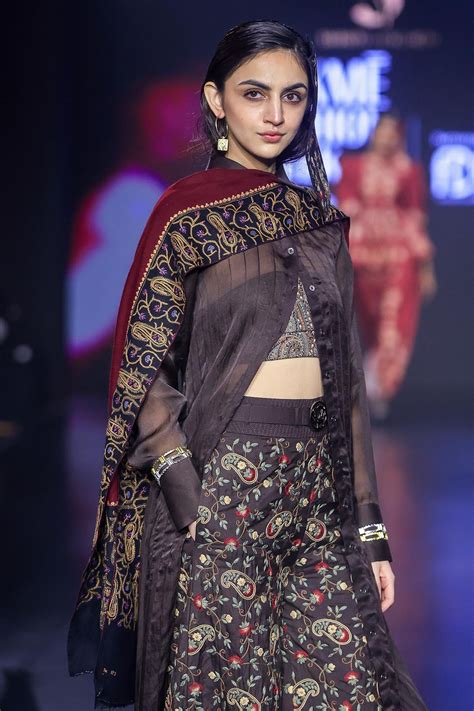 Brown Organza Pin tucked shirt dress with paisley printed tube bustier