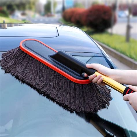 DETACHI Car Duster Microfiber Car Cleaning Brush Super Soft Microfiber ...