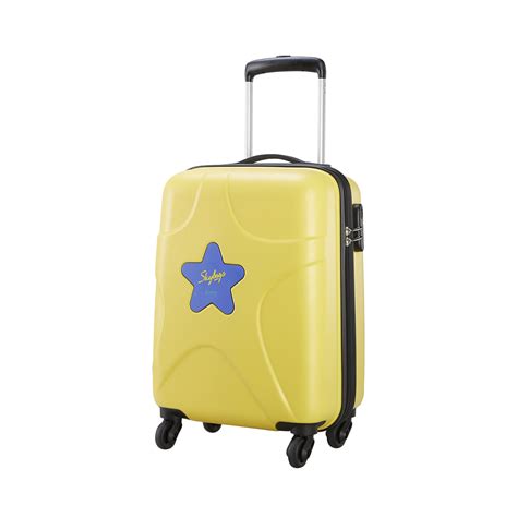 SKYBAGS STAR KIDS HARD CASE LUGGAGE TROLLEY BAG YELLOW – Skybags