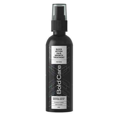 Bold Care Minoxidil 5% Topical Solution for Men, 60ml, For Healthy Hair ...