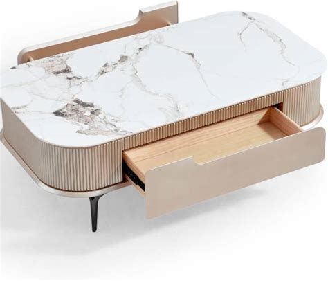 Marble Top Coffee Table - Buy Marble Top Coffee Table online at Best ...