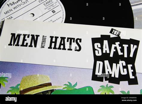 Safety dance men without hats hi-res stock photography and images - Alamy