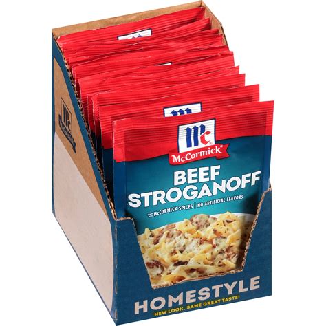 McCormick Beef Stroganoff Seasoning Mix 1.5 oz - Pack of 12 | Quality ...