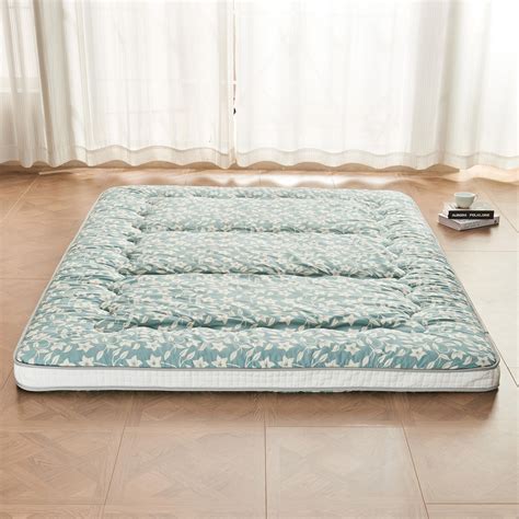 Dr.Futon Japanese Floor Futon Mattress Extra Thick Folding Roll Up Bed ...