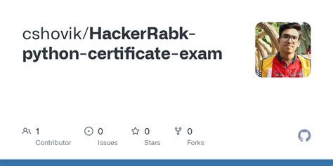 HackerRank Skill Certification Python Program 的图像结果