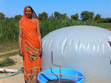 200 individual biogas plants provided in 7 villages, biogas plants make ...